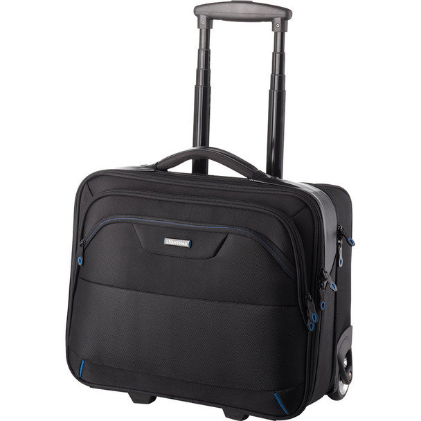 Lightpak Bravo 1 Executive Business Trolley for Laptops Up To 17 " Black 46101