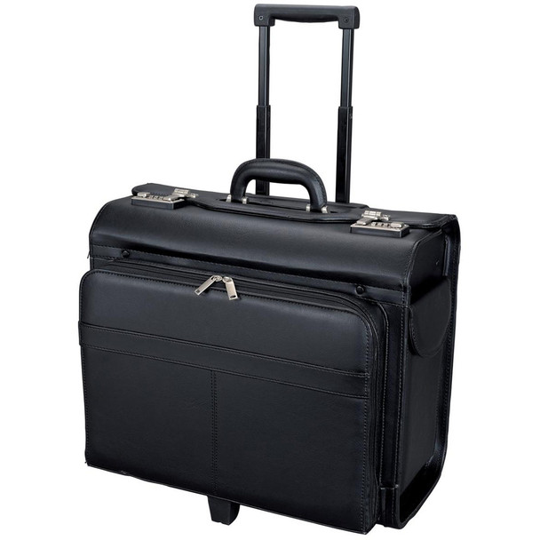Alassio San Remo Trolley Pilot Case Black 45030