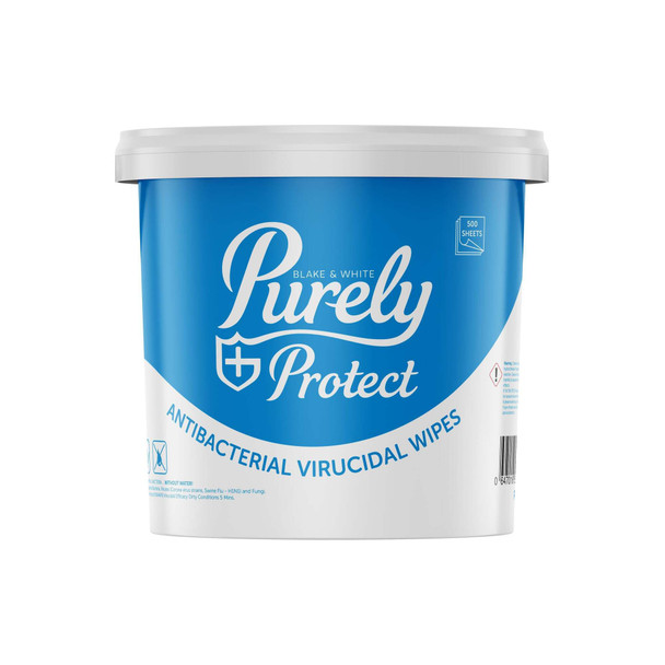 Valuex Antibacterial And Virucidal Wipes Tub 500 PP5016 PP5016