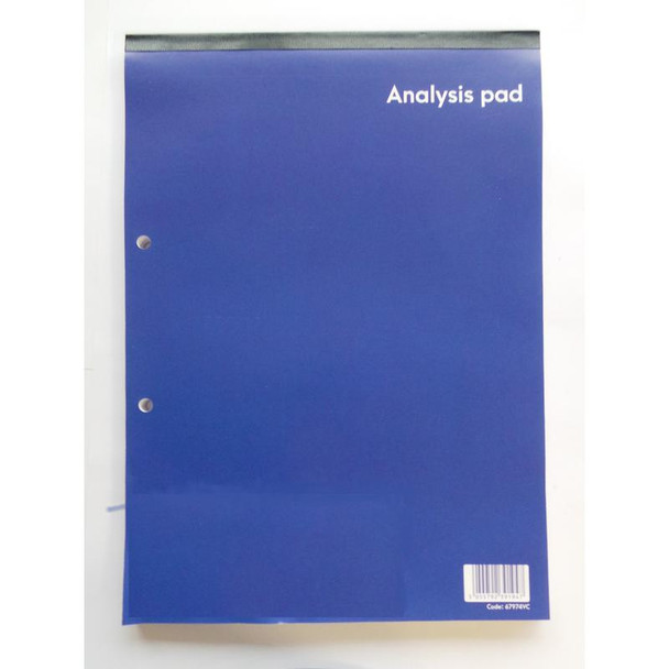 Valuex A4 Analysis Pad 8 Cash Columns 160 Pages 67974VC