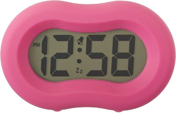 Acctim Vierra Alarm Clock Hot Pink 15110 15110