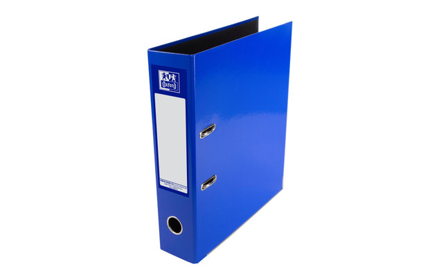Elba Lever Arch File A4 70Mm Spine Laminated Paper On Board Blue 400107430 400107430