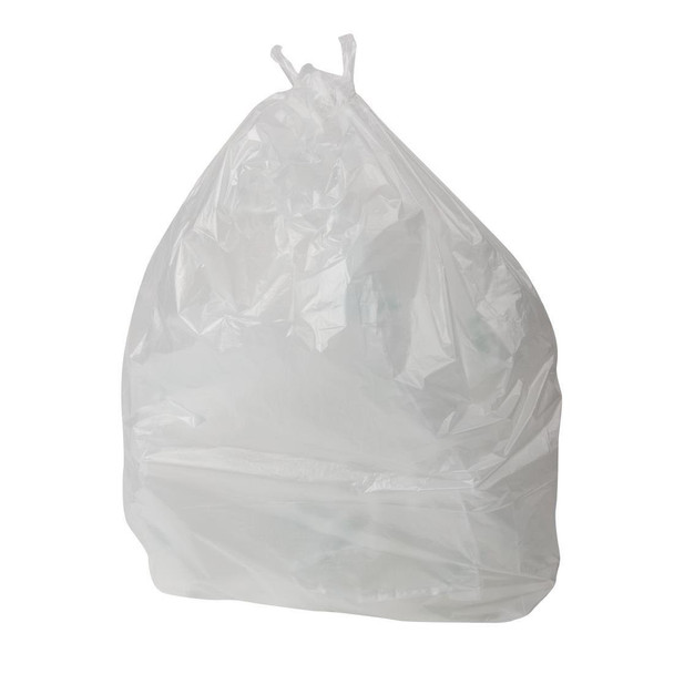 Premium Heavy Duty Swing Bin Liner Sacks 305 X 584 X 762Mm 120 Gauge White Pack CPB111