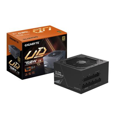 Gigabyte 750W Atx 12V V3.1 Fully Modular Power Supply - Ud750gm Pg5 V2 - 80 Plus GP-UD750GM PG5 V2