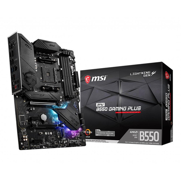 Msi MPG B550 GAMING PLUS Socket Am4/B550/Ddr4/S-Ata 600/Atx MPG B550 GAMING PLUS
