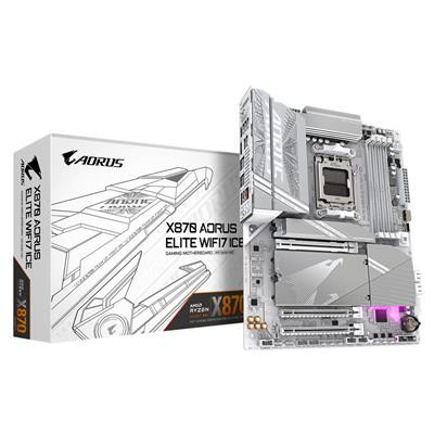 Aorus X870 Aorus Elite Wifi7 Ice Socket Am5/X870/Ddr5/S-Ata 6Gb/S/Atx X870 A ELITE WIFI7 ICE