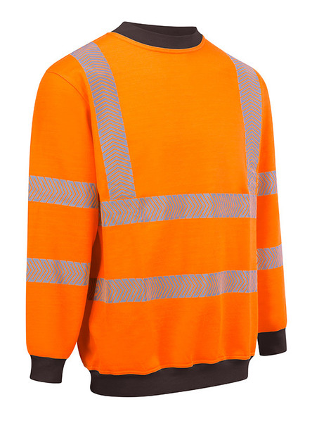Beeswift Arc Compliant Hi-Vis Sweatshirt Orange Size M CARC163ORM