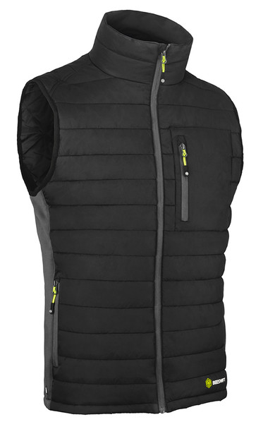 Beeswift Flex Workwear Padded Bodywarmer Black/Grey Size 4XL SFPBWBLGY4XL