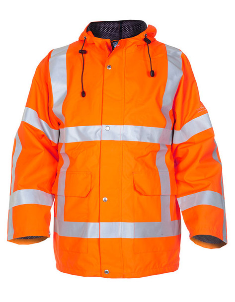 Hydrowear Uithoorn Sns Hi-Vis Waterproof Parka Jacket Orange Size XXL HYD072360ORXXL