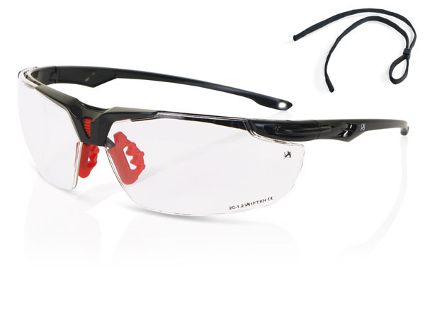 Beeswift High Performance Lens Sports Style Safety Glasses Clear ZZ0050