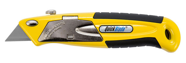 Phc Auto Loading Retractable Knife Yellow QBA-375