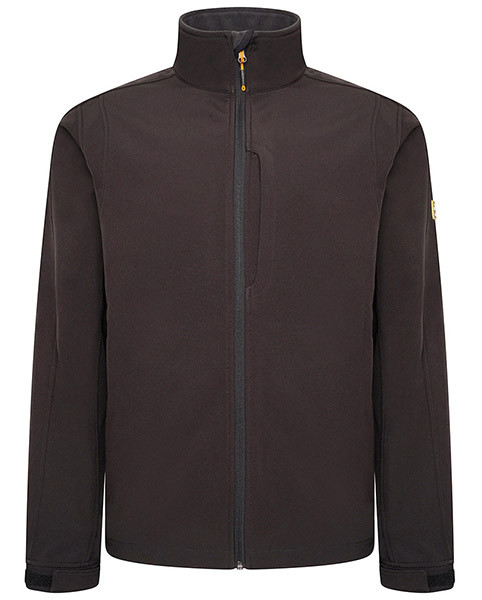 Jcb Workwear Trade Softshell Jacket Black Size XL D-MM-XL