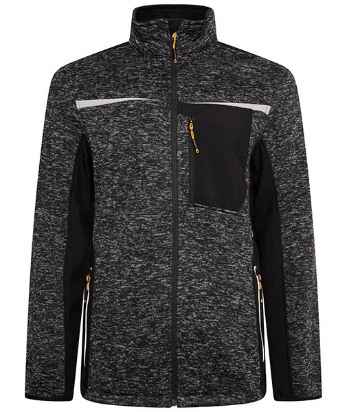 Jcb Workwear Trade Essington Ii Full Zip Fleece Jacket Grey Size S D+IF-S