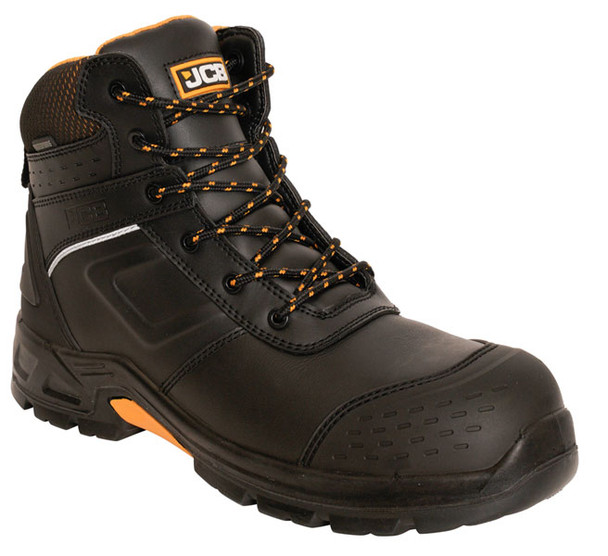Jcb Workwear Fastrac Boots Black Size 10 FASTRAC4000-10