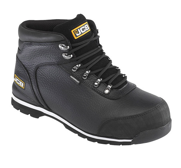 Jcb Workwear 3Cx Hiker Boot Black Size 12 3CX/B-12