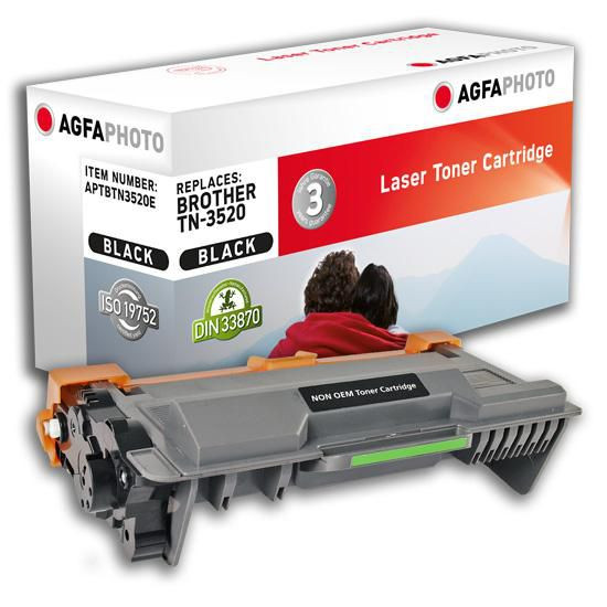AgfaPhoto APTBTN3520E Toner BK. rpl TN-3520 Pages APTBTN3520E
