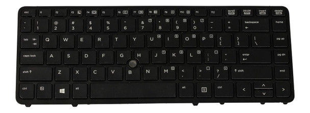 HP 730794-001-RFB Keyboard with Dualpoint 730794-001-RFB