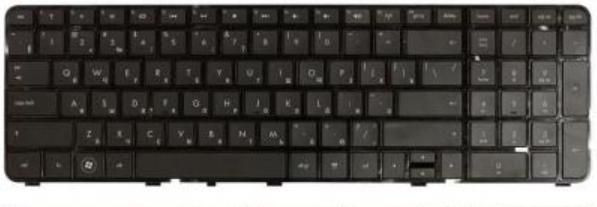 HP 667485-A41 Keyboard BELGIAN 667485-A41
