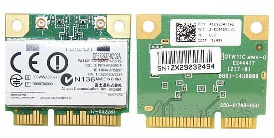 Fujitsu FUJ:CP372937-XX W-LAN MODULE HB97 ATHEROS FUJ:CP372937-XX
