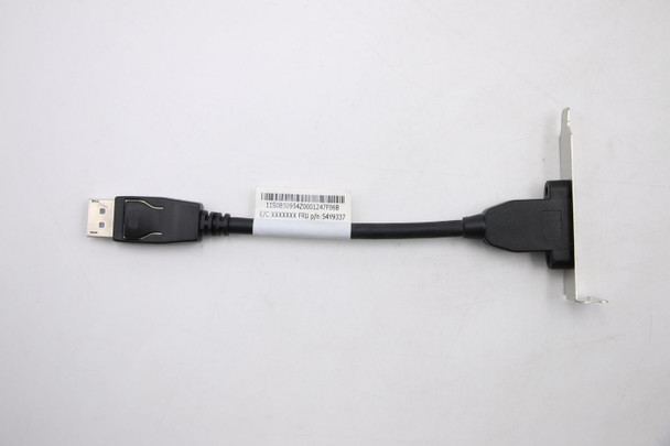 Lenovo 54Y9337-RFB TC M92P DISPLAY PORT CABLE 54Y9337-RFB