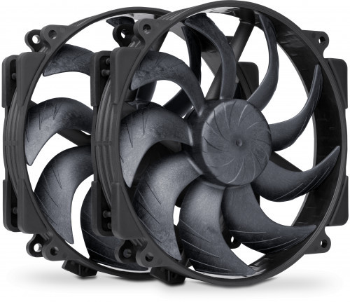 Noctua NF-A14x25r G2 PWM Sx2 PP chromax.black 140mm Next Gen Fan Set NF-A14X25R-G2-PWM-SX2-PP-CH-BK