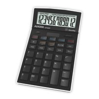 Aurora 12 Digit Desktop Calculator With Adjustable Display Black - DT920P DT920P