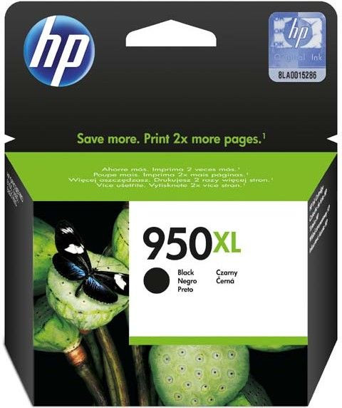 Hp 950Xl Black Standard Capacity Ink Cartridge 53Ml - Cn045a CN045AE