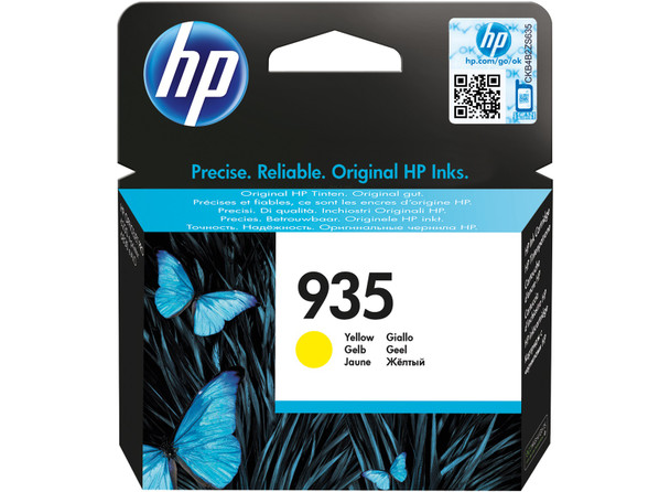 Hp 935 Yellow Standard Capacity Ink Cartridge 5Ml for Hp Officejet Pro 6230/6830 C2P22AE