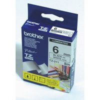 Brother Red On White Ptouch Ribbon 18Mm X 8M - TZE242 TZE242