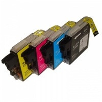 Brother Black Cyan Magenta Yellow Standard Capacity Ink Cartridge Multipack 9Ml LC985VALBP