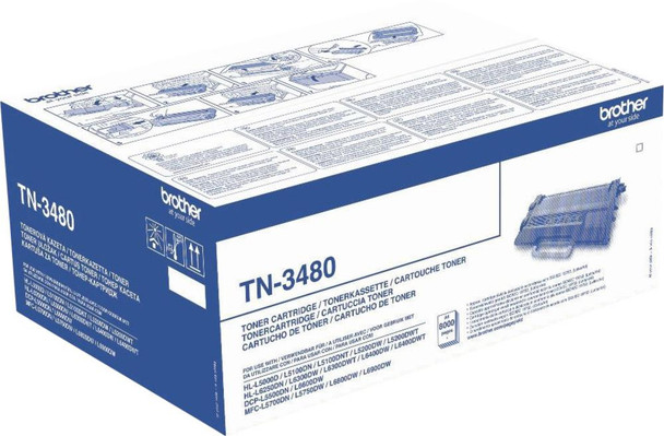 Brother Black Toner Cartridge 3K Pages - TN3430 TN3430