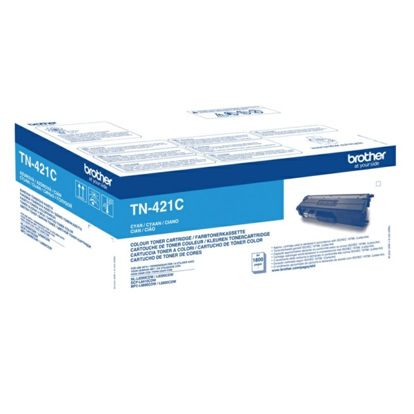 Brother Cyan Toner Cartridge 1.8K Pages - TN421C TN421C