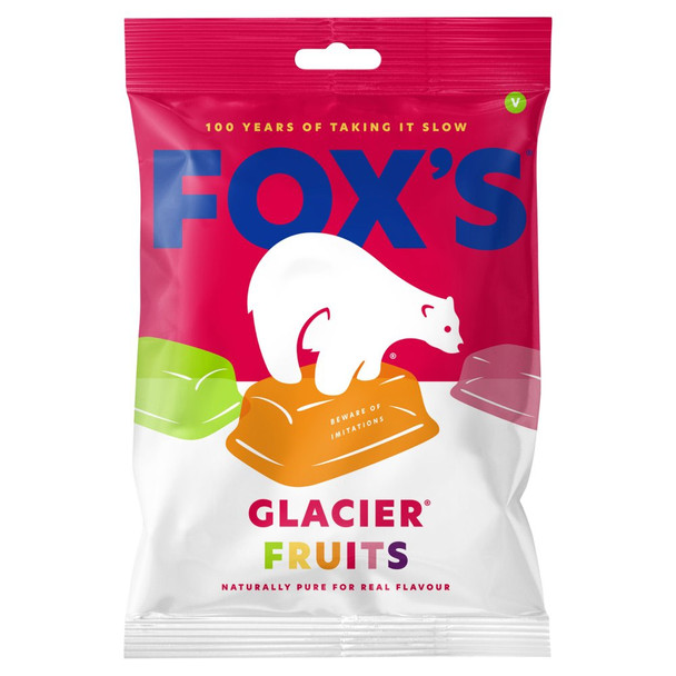 Foxs Glacier Fruits Sweets 195G Pack 12 401003 0401003