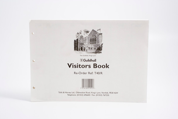 Guildhall Visitor Book Loose Leaf Refills Pack 50 Sheets T40/RZ T40/RZ
