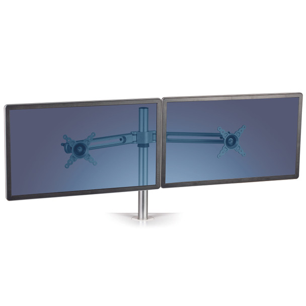 Fellowes Lotus Dual Monitor Arm Kit Silver 8042901 8042901
