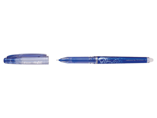 Pilot Frixion Point Erasable Gel Rollerball Pen 0.5Mm Tip 0.25Mm Line Blue Pack 227101203