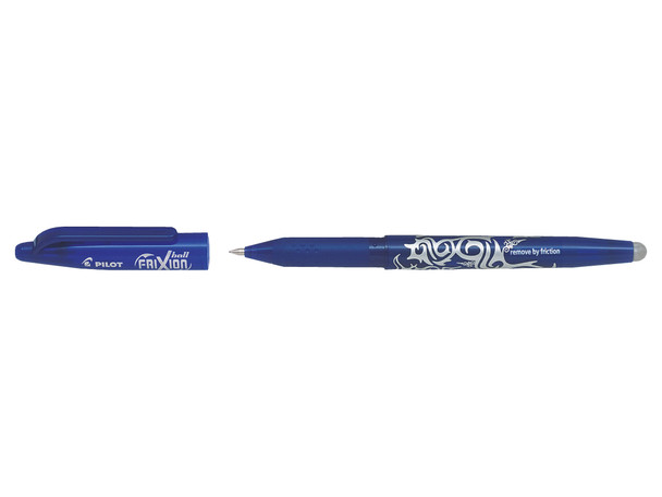 Pilot Frixion Ball Erasable Gel Rollerball Pen 0.7Mm Tip 0.35Mm Line Blue Pack 1 224101203