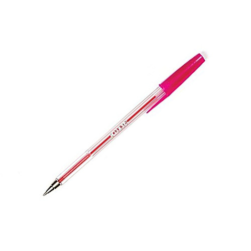 Valuex Ballpoint Pen 1.0Mm Tip 0.7Mm Line Pink Pack 50 864008