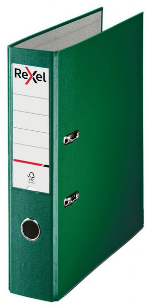 Rexel Lever Arch File Polypropylene Eco A4 75Mm Green 2115718 2115718