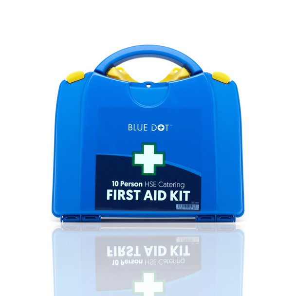 Blue Dot Eclipse Hse 10 Person Catering First Aid Kit Blue 90813