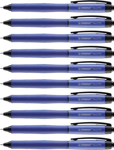 Stabilo ette Gel Rollerball 0.4Mm Line Blue Pack 10 268/41-01 268/41-01