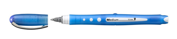 Stabilo Worker+ Colorful Rollerball Pen 0.5Mm Line Blue Pack 10 2019/41