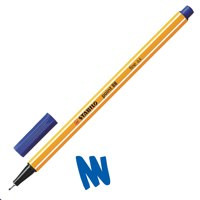 Stabilo Point 88 Fineliner Pen 0.4Mm Line Blue Pack 10 88/41