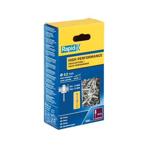 Rapid High performance rivet 3.2 x 8 mm 5001431 5001431