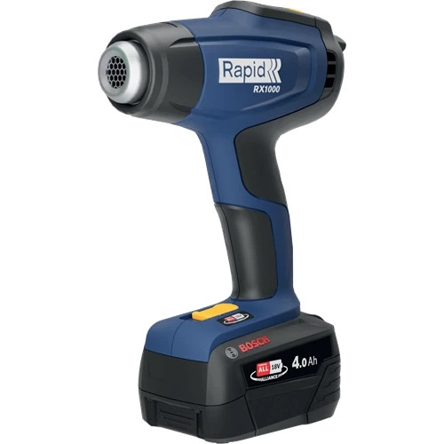 Rapid RX1000 Battery-powered hot air gun 18V P4A Case 5001511 5001511