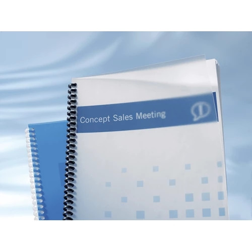 GBC PolyClearView Binding Cover A4 300 Micron IB386848 IB386848
