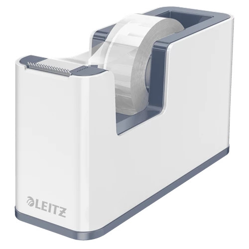 Leitz WOW Tape Dispenser White/Grey 53641001 53641001