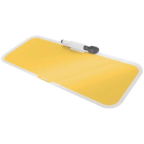 Leitz Cosy Glass Desk Notepad Warm Yellow 52690019 52690019