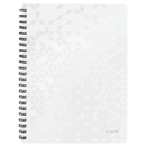 Leitz WOW Notebook A4 ruled wirebound with PP cover 46370001 46370001