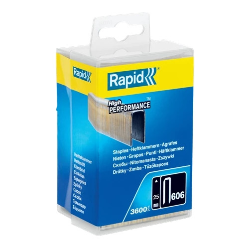 Rapid No. 606 Narrow crown staple 25 mm 40303095 40303095